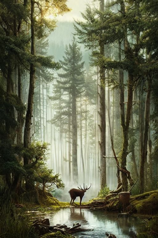 Forest Landscape Advanced Acrylic Painting Course