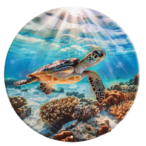 3-Day Live Acrylic Painting Workshop: Realistic Turtle Painting