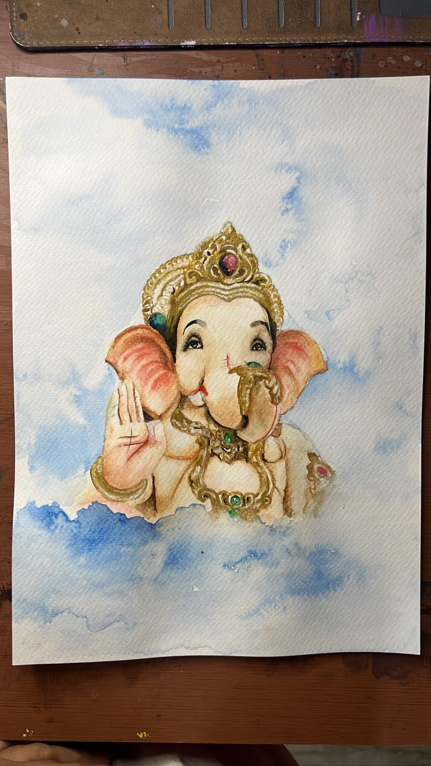 Ganpati Watercolor