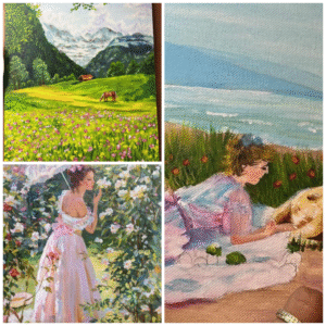 European Landscape (Acrylic)