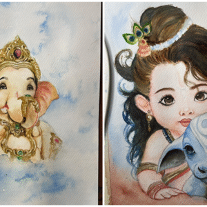 Spiritual Watercolor Painting Course