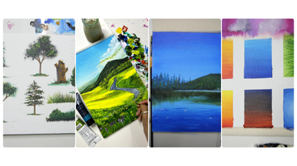 Basic Acrylic Painting Course